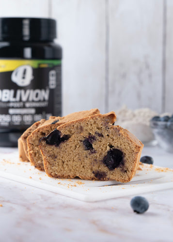 Blueberry Lemon and Lime Protein Cake
